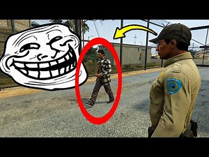 CACHE CACHE TROLL : JE ME TRANSFORME EN GARDIEN DE PRISON !