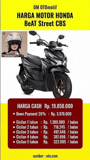 WOW‼️ Harga Honda Beat Street CBS 2026 Bikin Naksir, Specs & Test Ride!