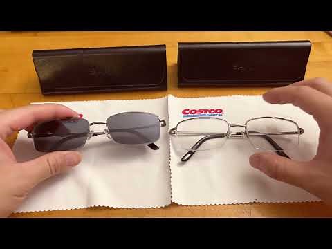 Costco Optical Saki Titanium Eye Glasses Frames Review w/VSP Insurance Discount!