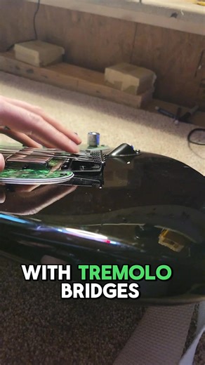 Guyker🎸 on Instagram: "How to fix a common bridge issue on a Stratocaster. Shared from @acesguitars (TK)"