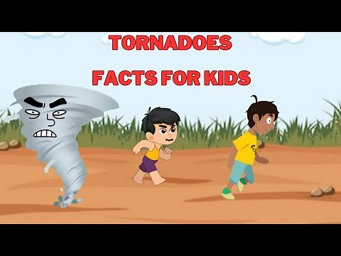 Tornado and its facts for kids| What is tornado and how does it form|Kids Educational video|