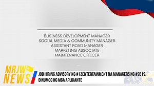1.7K views · 93 reactions | JOB HIRING ADVISORY NG #1ZEntertainment NA MANAGERS NG #SB19, DINUMOG NG MGA APLIKANTE (Senbatsu Patrol #2 - Stephen Zaraspe-Perez) | Mabuhay Radio Japan - Worldwide | Facebook
