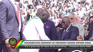 Video: President Akufo-Addo attends inauguration ceremony of President George Oppong Weah | Nana Addo Dankwa Akufo-Addo