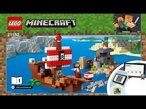 LEGO Instructions - Minecraft - 21152 - Pirate Ship (Book 1)