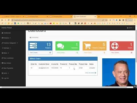 Ecommerce Management System in PHP Application Projects