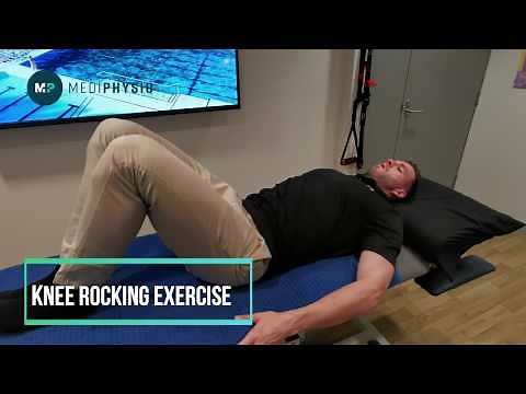 Knee rocking exercise