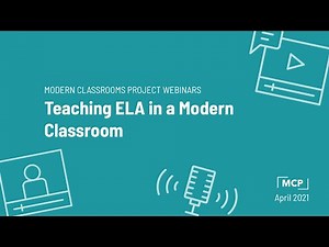 Teaching ELA in a Modern Classroom