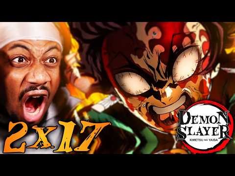 IT TOOK ALL OUR STRENGTH!! | DEMON SLAYER "Never Give Up" REACTION!! | 2x17