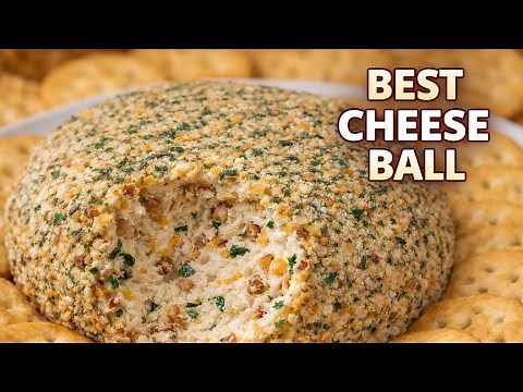 Easy Cheese Ball Recipe | Best Cheese Ball for Parties & Holidays