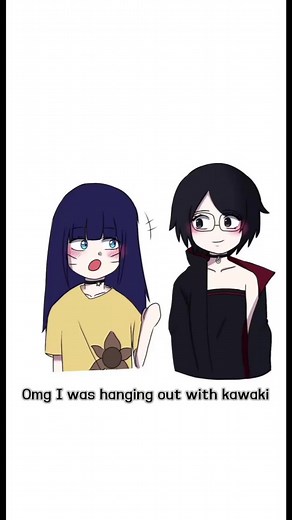 ‏Boruto two blue vortex #boruto #himawari #sarada #kawaki