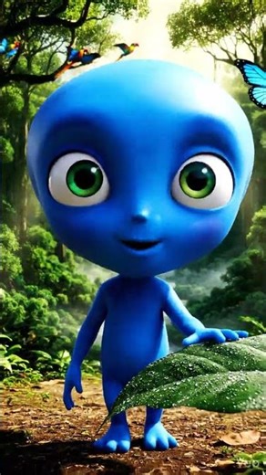 Alien came and see the Amazon Rainforest #travel #ai #alien