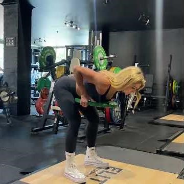 Plate to Chest Romanian Deadlift