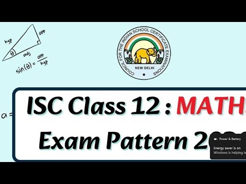 Passing Marks in Maths ISC 2026 | Minimum Marks to Pass | ICSE Board