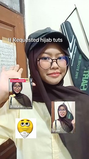 Tutorial Hijab Pashmina Ceruty yang Stylish
