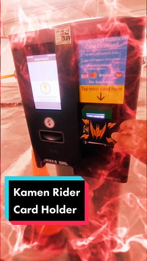 3D Printed Kamen Rider Ryuki Card Holder