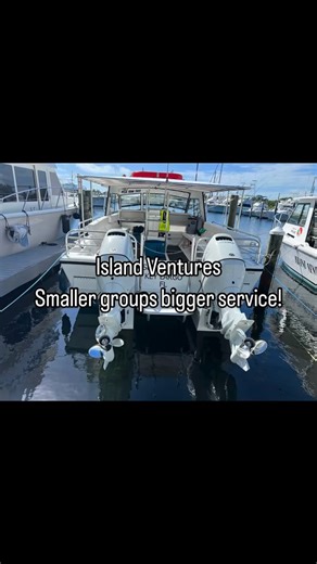 Join us for your own private charter to the Key Largo reef for snorkeling or scuba diving from $599 for half day tours for up to 12 adventurers! 3054514957 #islandventures #snorkel #scuba #keylargo | Island Ventures