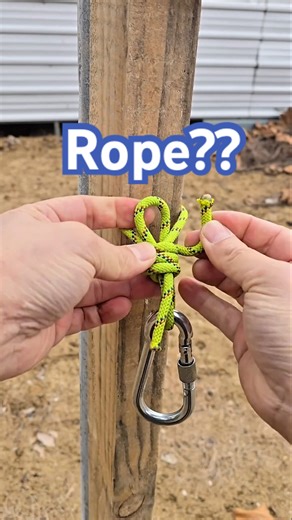 Simple Fix For Rope That Keeps Slipping #lifehack #reallifehacks #diy #shorts