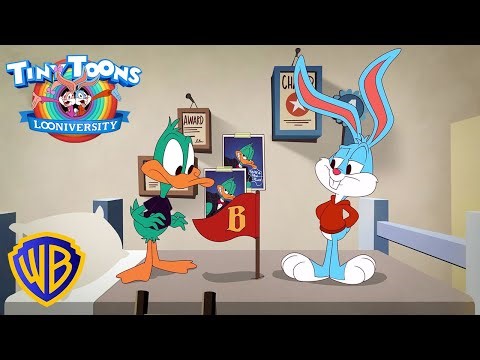 Tiny Toons Looniversity | Theme Song 🎶 & Roommates Meet 🐰🦆🐷 | ‪@wbkids‬ ‪@cartoonnetwork‬