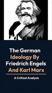 Friedrich Engels and Karl Marx's The German Ideology | @sociologylearners1835