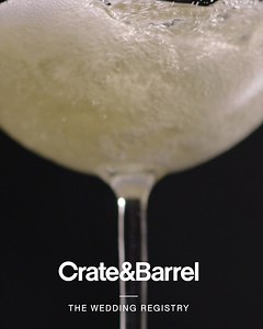 For our couples, registering comes with big perks, like VIP events, a 15% Newlywed Discount* and more. *Excl. apply. | Crate and Barrel