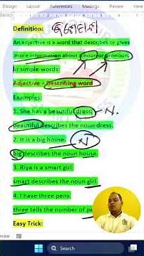 What is an Adjective? | Definition & Examples | English Grammar