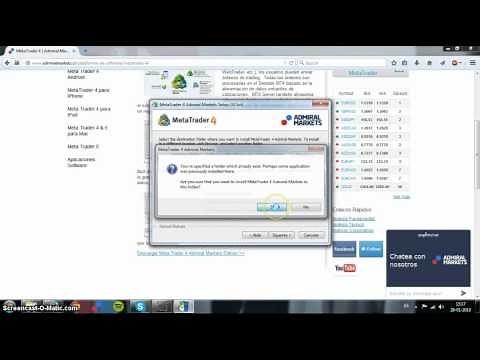 Cómo instalar el programa Metatrader 4 en tu PC (Windows)