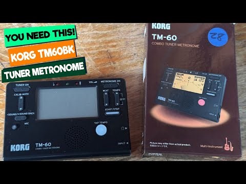 Korg TM60BK Review: The ULTIMATE Tuner Metronome Combo for Musicians!