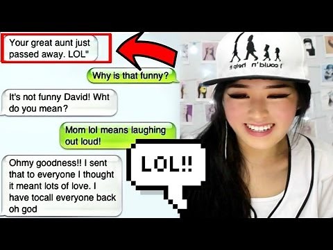 REACTING TO FUNNY TEXT FAILS!!