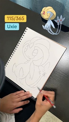 Drawing Uxie #drawing #pokemon #brentfaiyaz #draw #pokémon #uxie #sinnoh #pokemonart #drawings #art