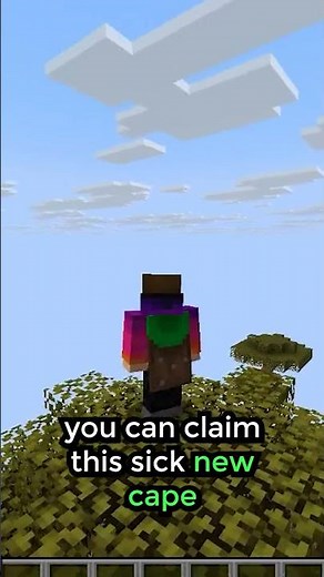 Minecraft Just Added a NEW Cape!