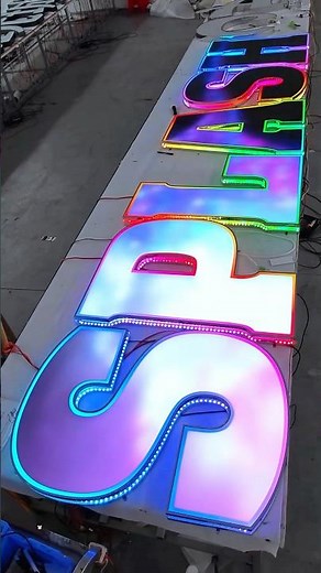 Dynamic Glow Signage for Businesses - Make Your Storefront Unforgettable #sign #signage #design