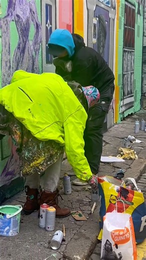 9.5K views · 106 reactions | How Dublin street artists are transforming run down laneways into gallery walkways | Irish Independent | Facebook