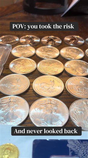 Jump into the deep end! #silver #gold #coin #investing #money | coin