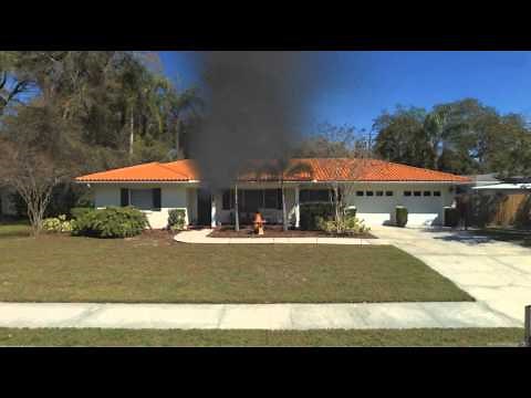 1-Story Single-Family Residential Fire Simulation Instructional