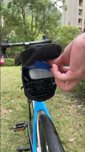 Small But Mighty: The Ultimate Bikepacking Saddle Bag for Road Cyclists.#cycle #cycling #biker #mtb