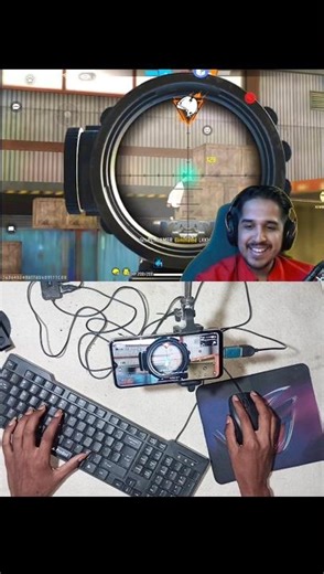 Free fire keyborad mouse gameplay | gaming shorts | #shorts