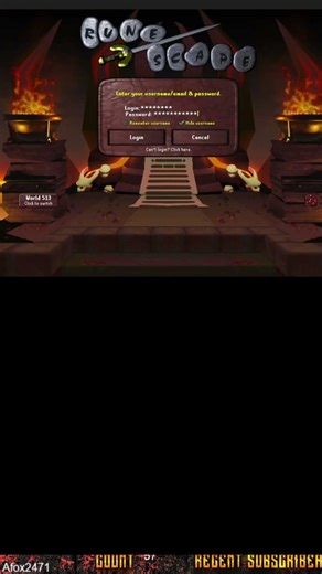 Classic Jagex. Demonic Pacts #osrs #twitch #gaming #ironman #runescape