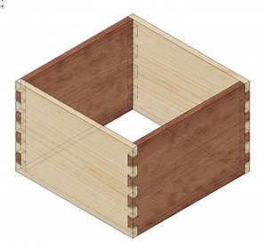 Fusion 360 Parametric Dovetail Template V3 - Etsy UK