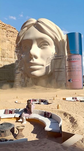 Beauty routine before new tourist wave 🧴 #makeup #beauty #skincare #desert | vertex.cgi