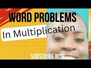 Word Problems in Multiplication ‪@thattrendyteacher‬ #maths