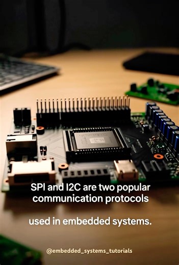 SPI vs I2C — Key Differences Explained | Embedded Systems Communication Guide