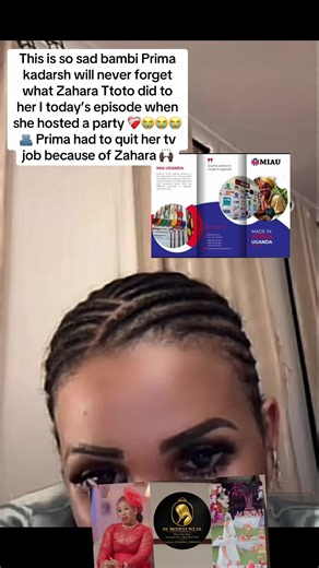 This is so sad bambi Prima kadarsh will never forget what Zahara Ttoto did to her I today’s episode when she hosted a party ❤️‍🩹😭😭😭🫂 Prima had to quit her tv job because of Zahara 🙌🏿#fyppppppppppppppppppppppppppppppppp #fypシ゚ #primakardash #kampalacreme