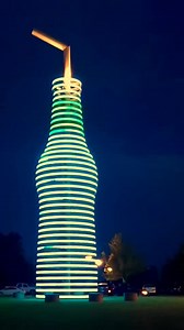 A Neon Light Show at Pops 66 in Arcadia Oklahoma on Route 66. #route66 | Route 66 Road Relics