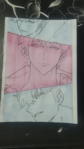 jinwoo drawing 🔥🔥#art #drawing #sketch #anime #solo leveling#subscribe ❤️