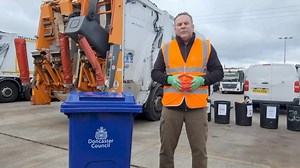 Putting the right thing in the right bin can help increase recycling rates across Doncaster♻️ So far, by taking a moment to find out what goes in the blue bin, residents have helped to reduce contamination, which is when non-accepted materials are put in the blue bin and rejected. This is costly to sort and is why our bin crews will ‘tag’ bins that do not contain the correct materials. Here’s a reminder from our councillor for waste, Mark Houlbrook, on what should go in your blue bin: Our blue b