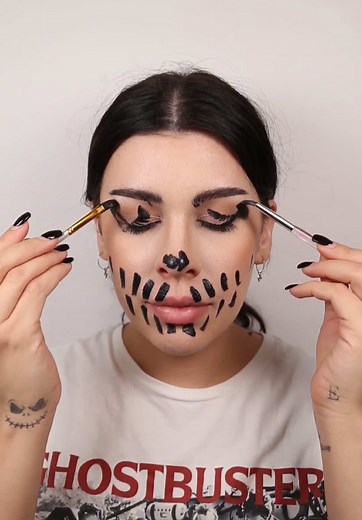 Creepy Crooked Man Makeup Tutorial