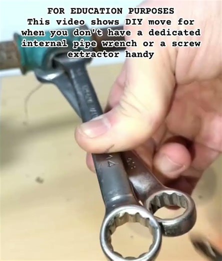 Extract a Broken Pipe Fitting #shorts #PlumbingHacks #DIYTips #ToolTricks #Handyman #BrokenPipe #diy
