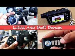 Latest anti theft devices for motorcycle