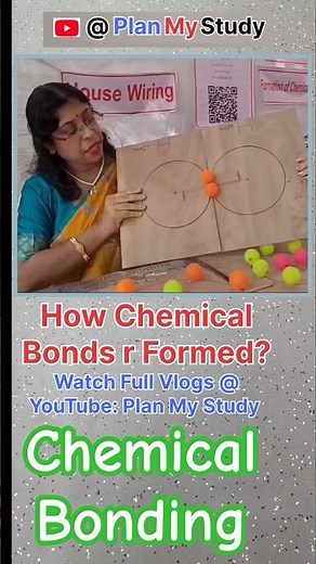 How Chemical Bonds are Formed? #science # Vigyan #chemistry #chemicalbonds #bond #diy #planmystudy