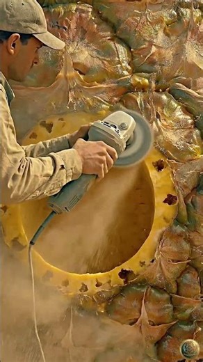 Turning a GIANT PINEAPPLE Into a Survival Bunker 🍍